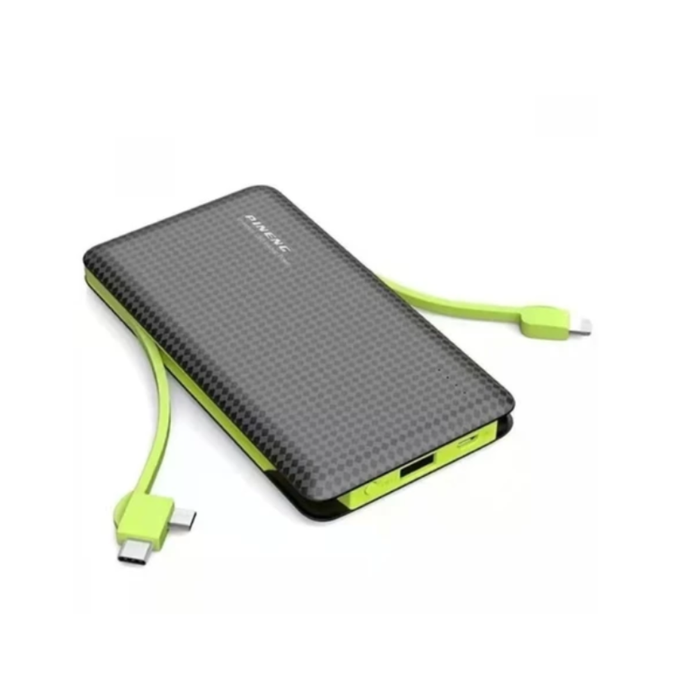 Miniatura de imagem do produto Power Bank 10.000mAh com Indicador LED – Cabro Micro USB / Lighning / Type-c