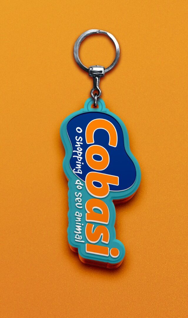 Chaveiro emborrachado