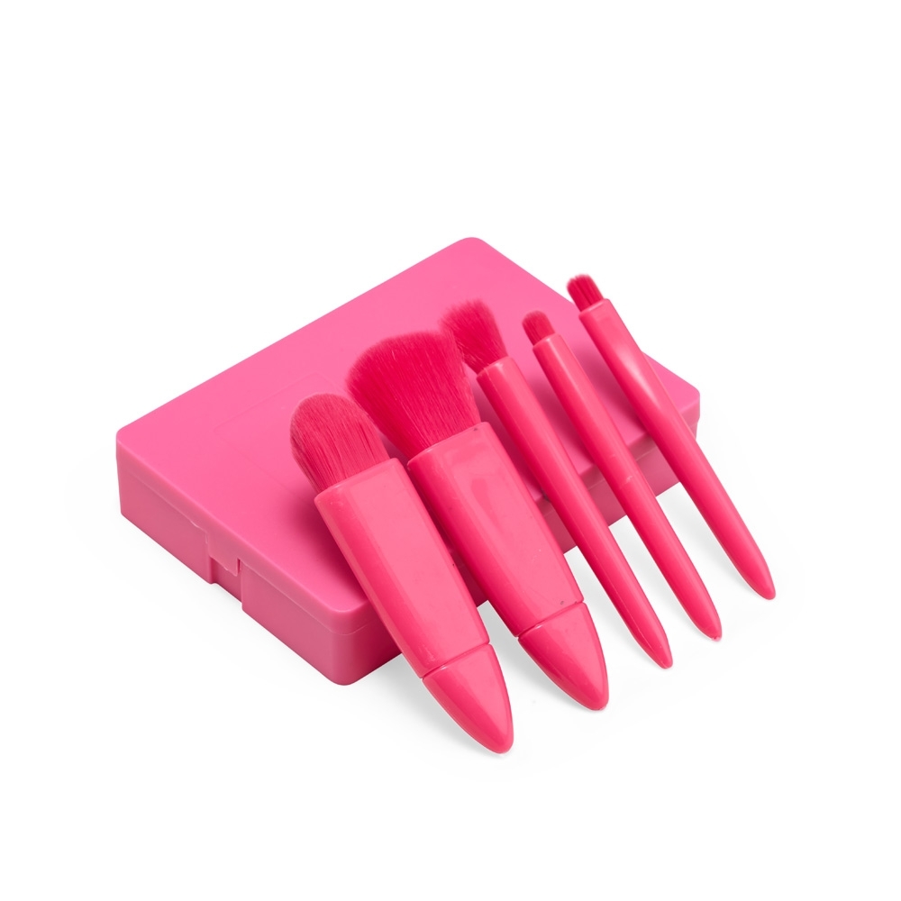 Miniatura de imagem do produto Conjunto Estojo Kit Pincel De Maquiagem Com Espelho