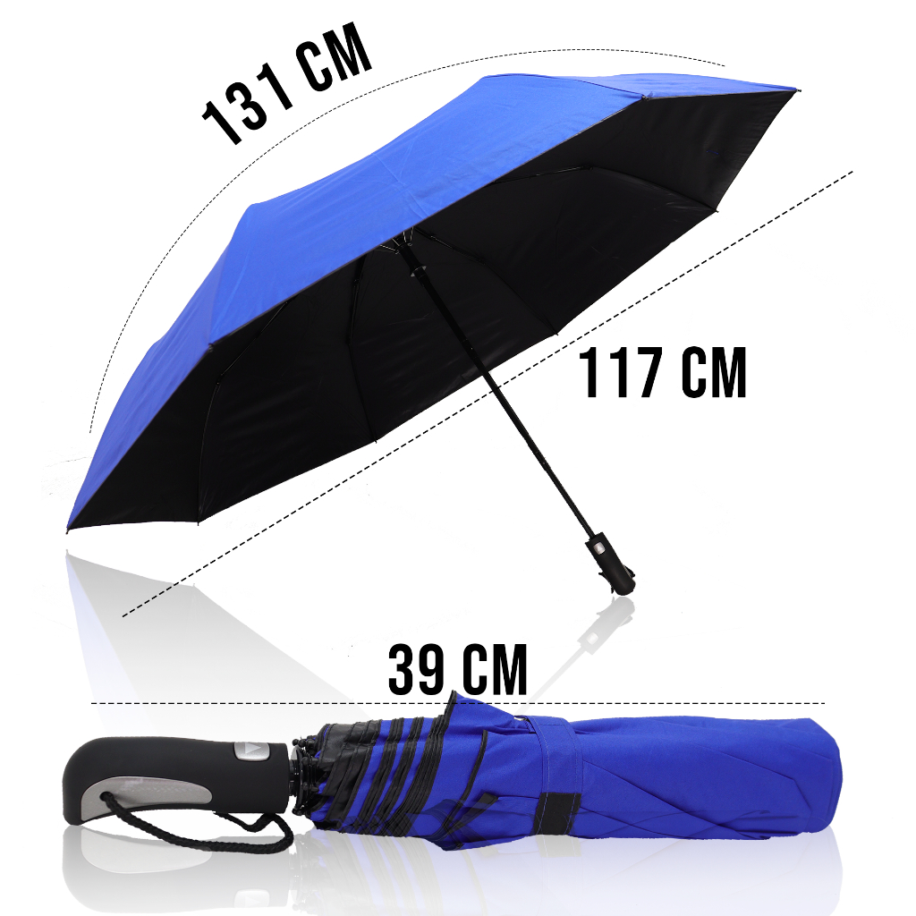 Miniatura de imagem do produto Guarda-Chuva Dobrável Automático Reforçado – Exclusivo