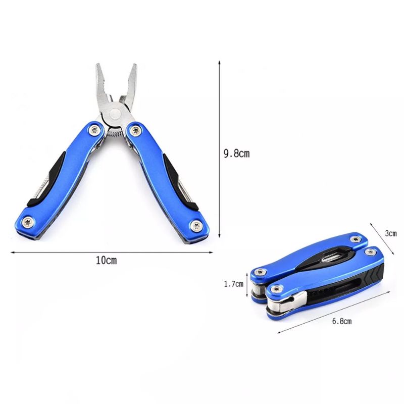 Miniatura de imagem do produto Alicate Canivete Multifuncional Suiço Inox