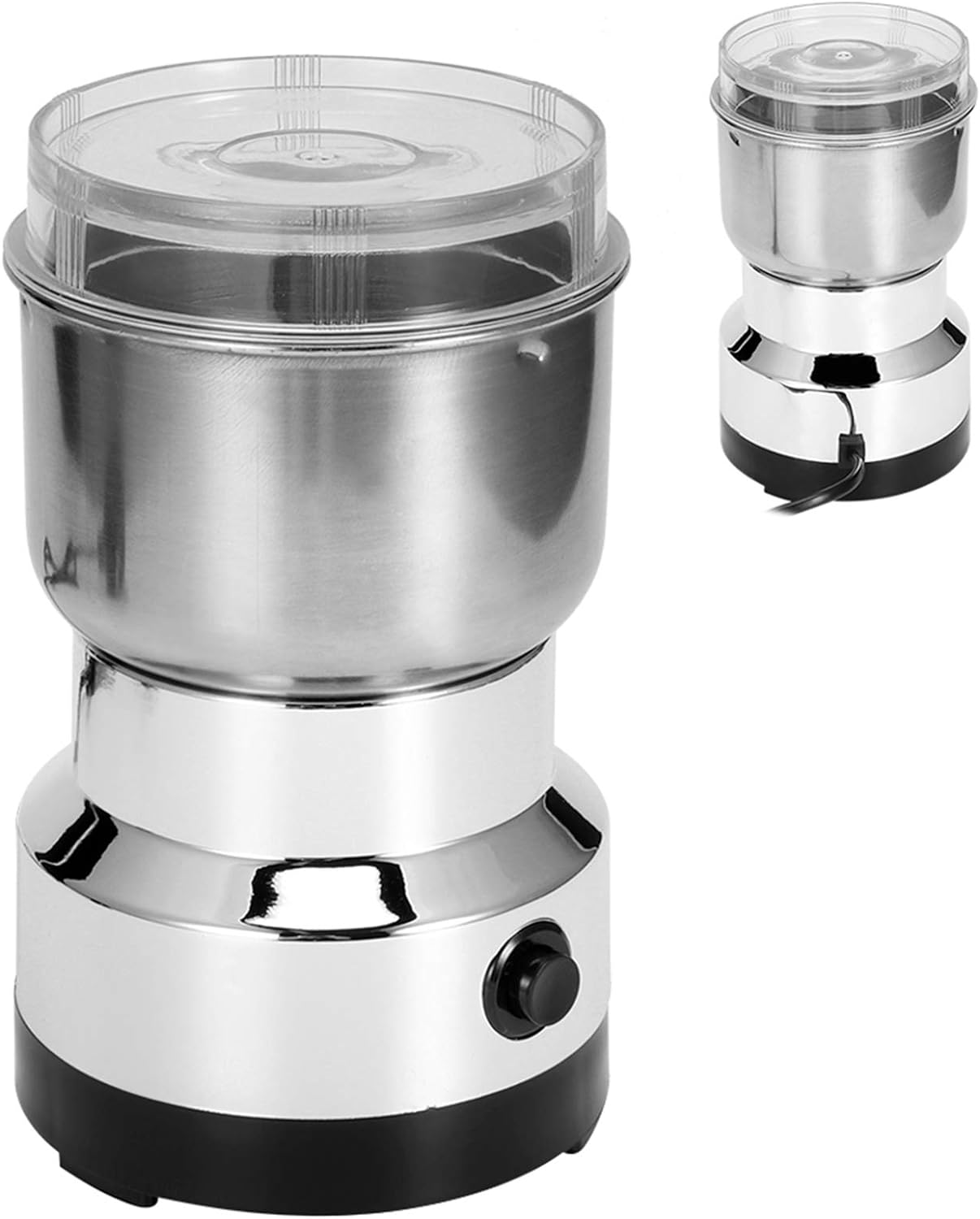 Miniatura de imagem do produto Moedor Elétrico de Café e Grãos Multiuso Triturador Inox com 4 Laminas