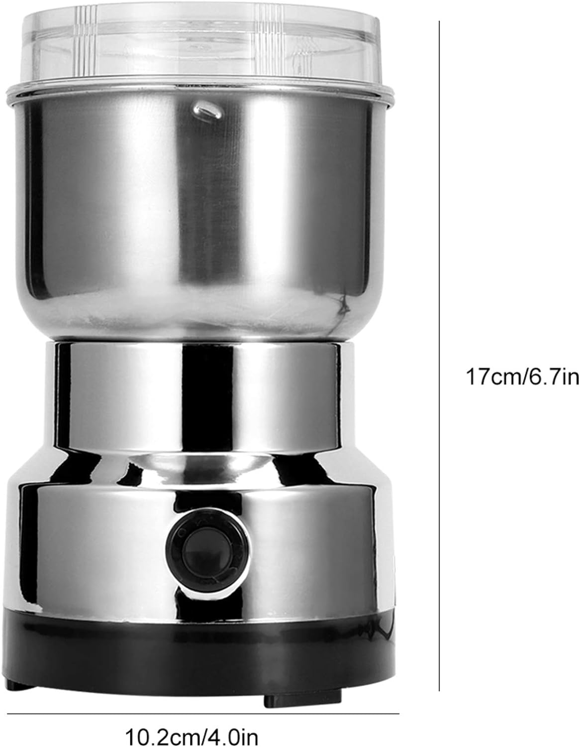 Miniatura de imagem do produto Moedor Elétrico de Café e Grãos Multiuso Triturador Inox com 4 Laminas