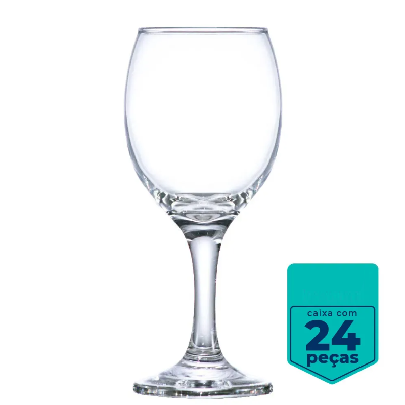 Taça de Vidro Para Vinho 250ml