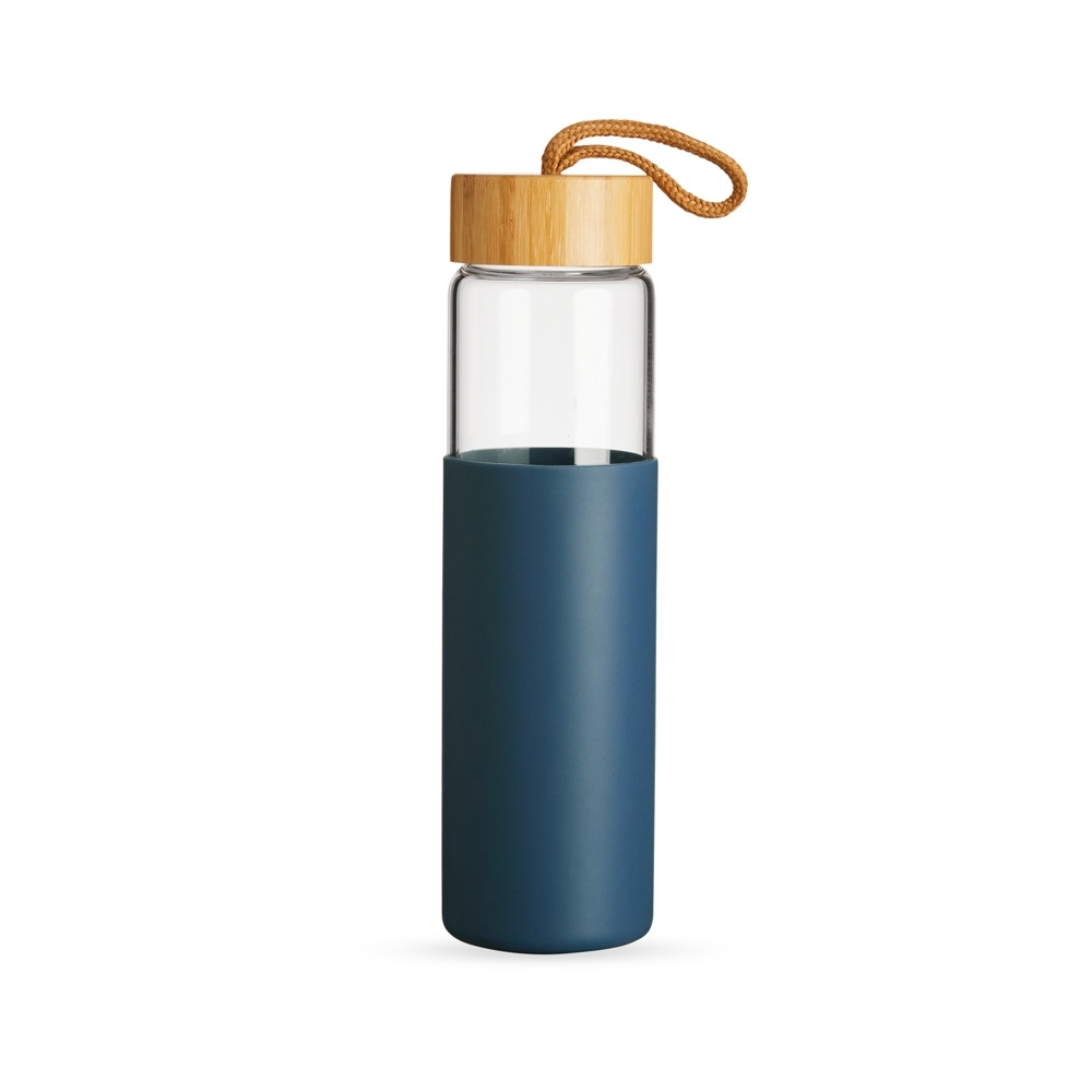 Miniatura de imagem do produto Garrafa de Vidro com Luva de Silicone 750ml