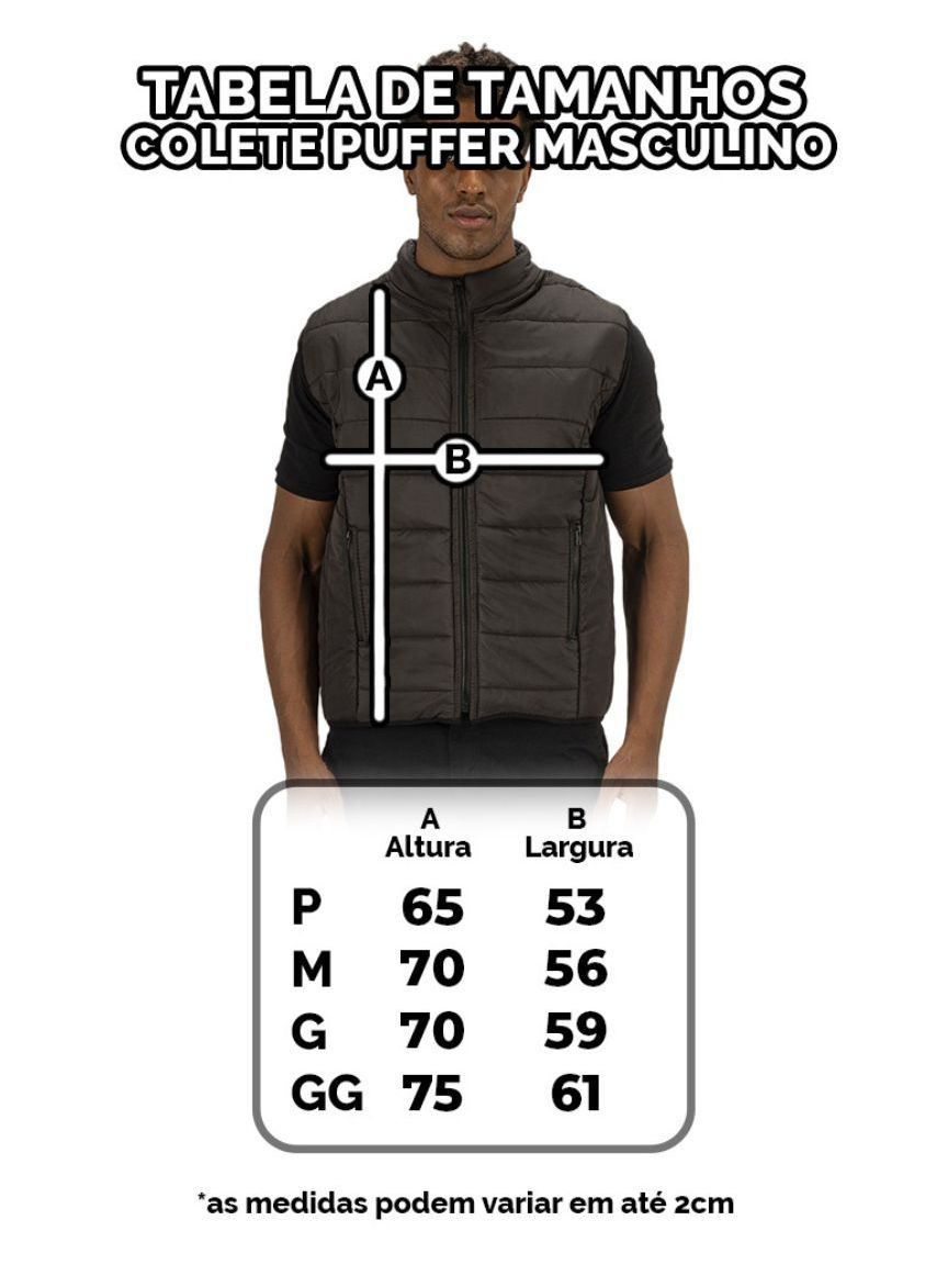 Miniatura de imagem do produto Colete Puffer Masculino