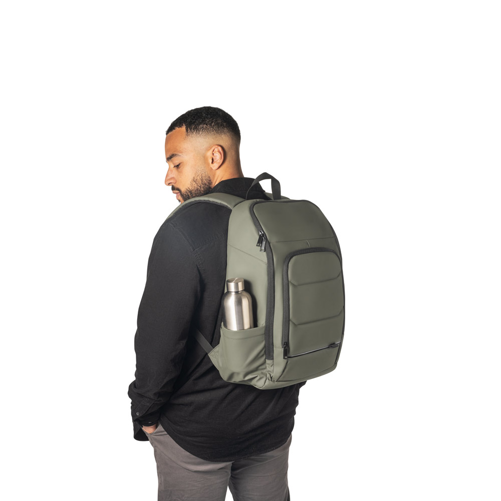 Miniatura de imagem do produto Mochila para notebook em 600D, poliéster reciclado (100% rPET)
