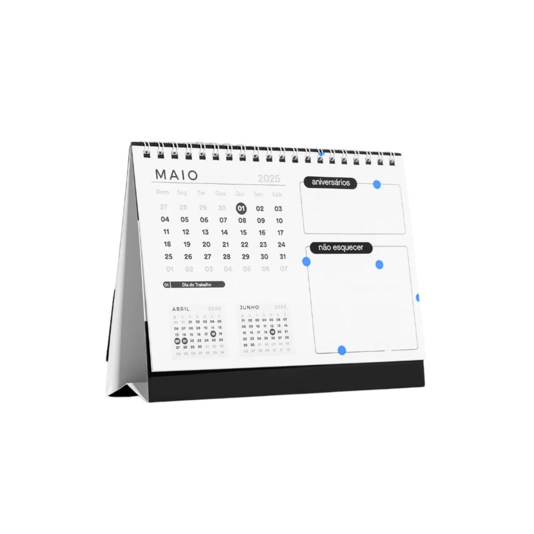 Miniatura de imagem do produto Calendário de Mesa 17,8 x 14 CM