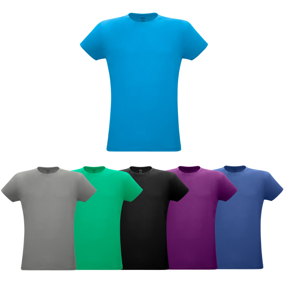 Imagem do produto Camiseta unissex de corte regular em malha 100% algodão (135 g/m2) com fio 30/1 misto