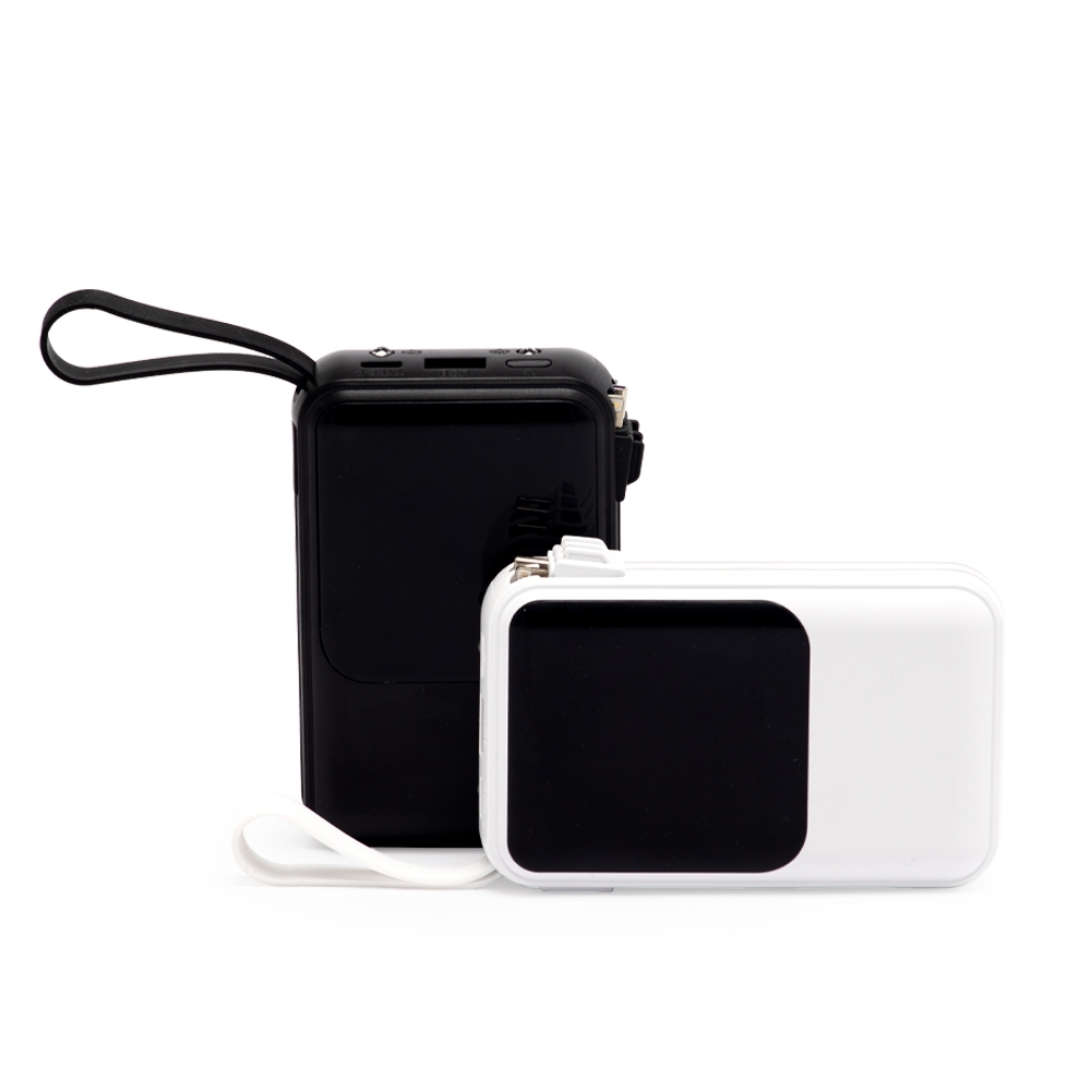 Power Bank 10.000mAh com Lanterna e Multi-saídas