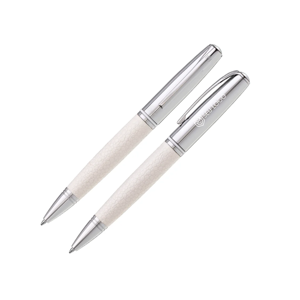 Miniatura de imagem do produto Caneta Crown King Couro Esferográfica – Original