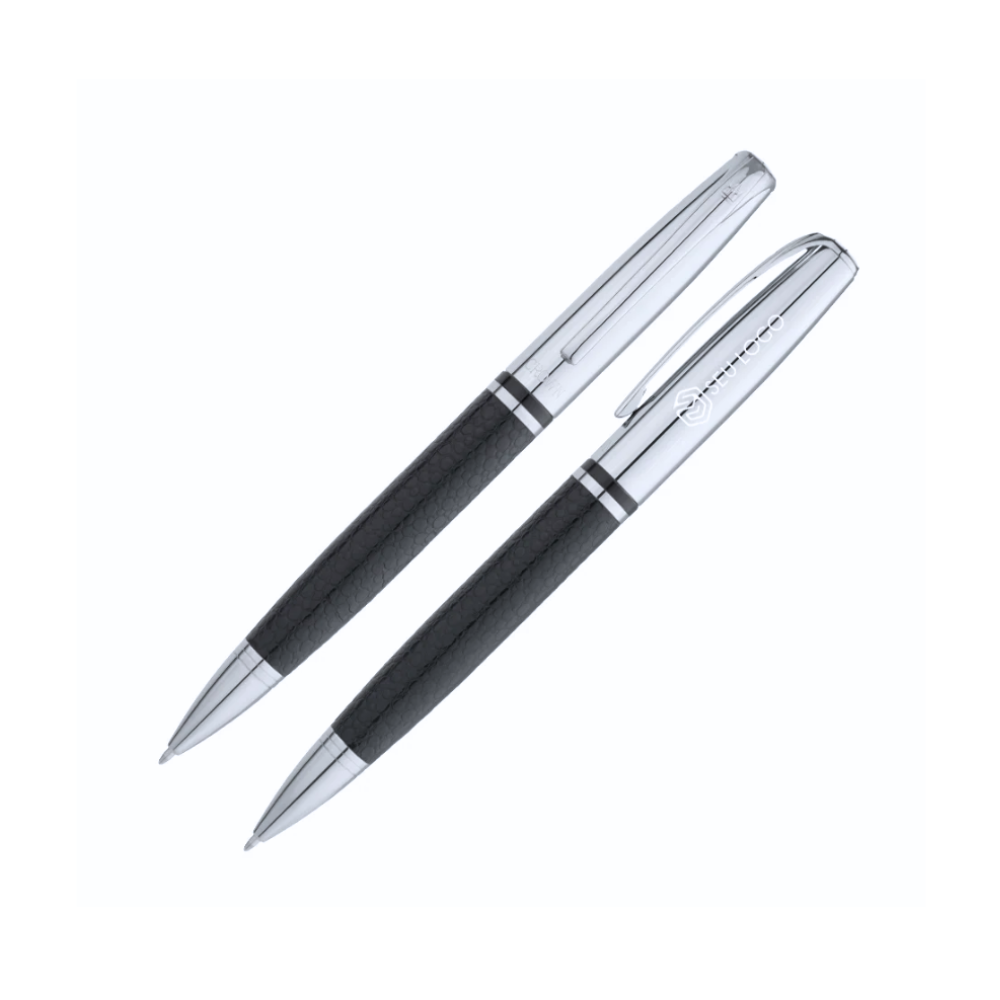 Miniatura de imagem do produto Caneta Crown King Couro Esferográfica – Original