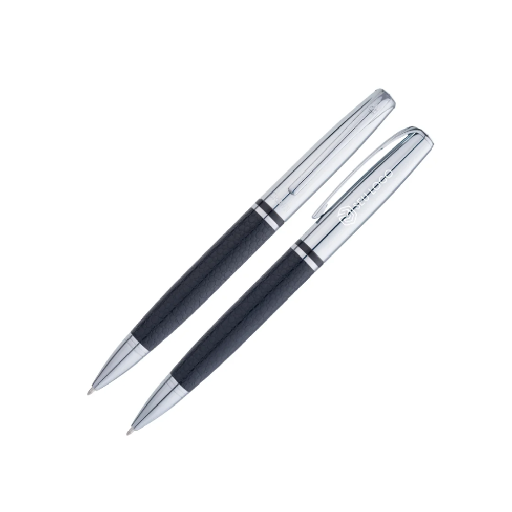 Miniatura de imagem do produto Caneta Crown King Couro Esferográfica – Original