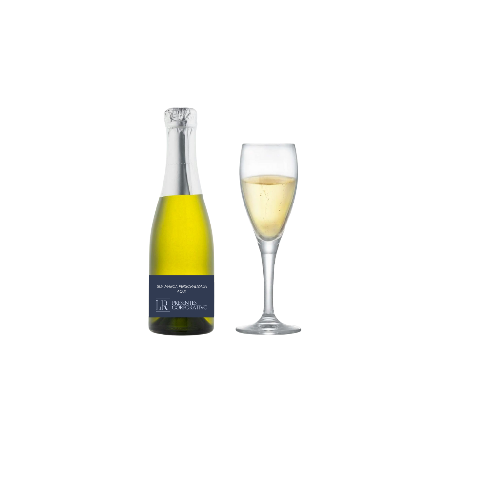 Miniatura de imagem do produto Kit Mini Champagne 187ml e 1 Taça de Cristal